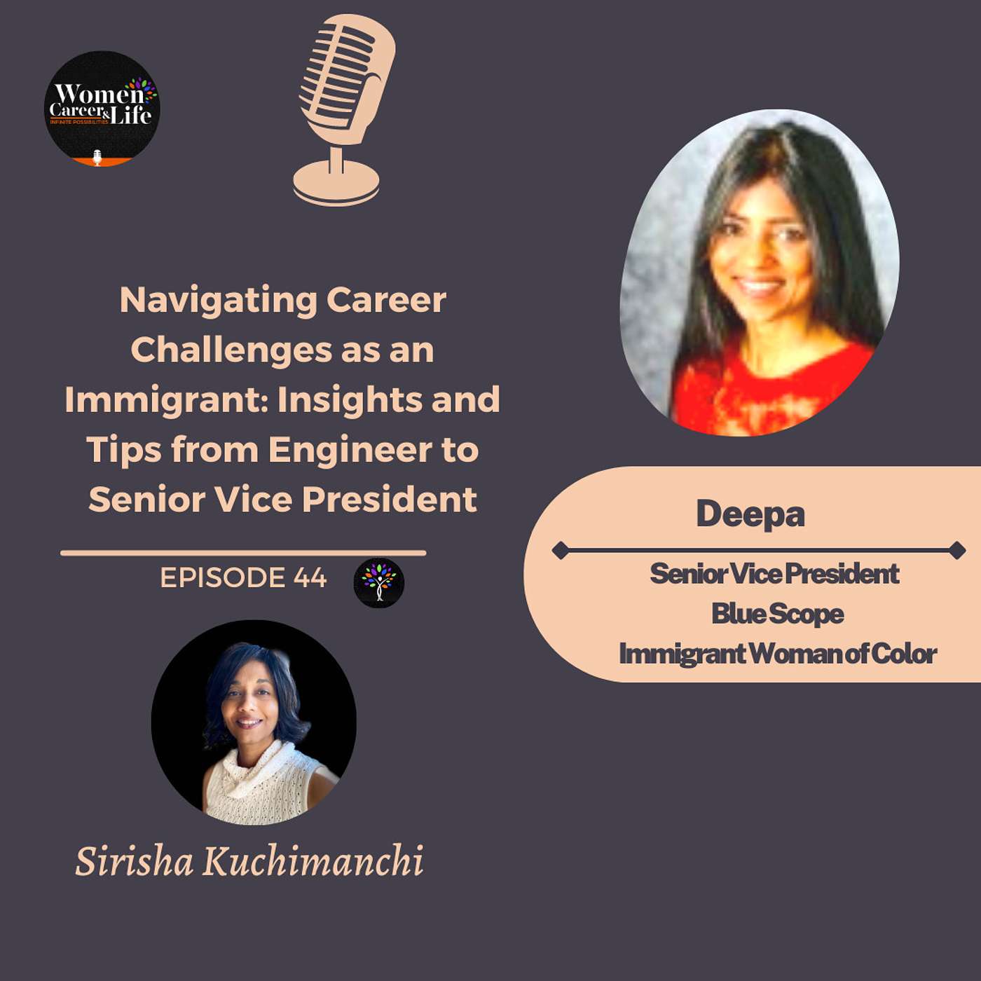 Navigating Career Challenges as an Immigrant: Insights and Tips from Engineer to Senior Vice President-Deepa