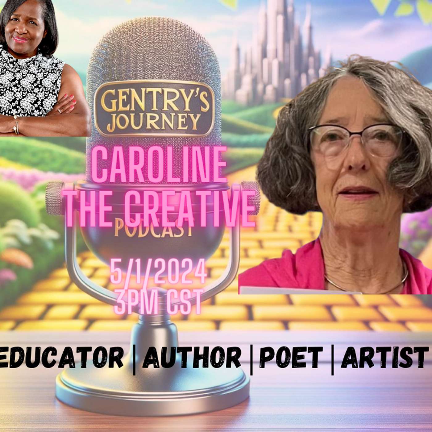 Evolving Canvases: Caroline's Journey Through Poetry, Quilts, and Garden Beds