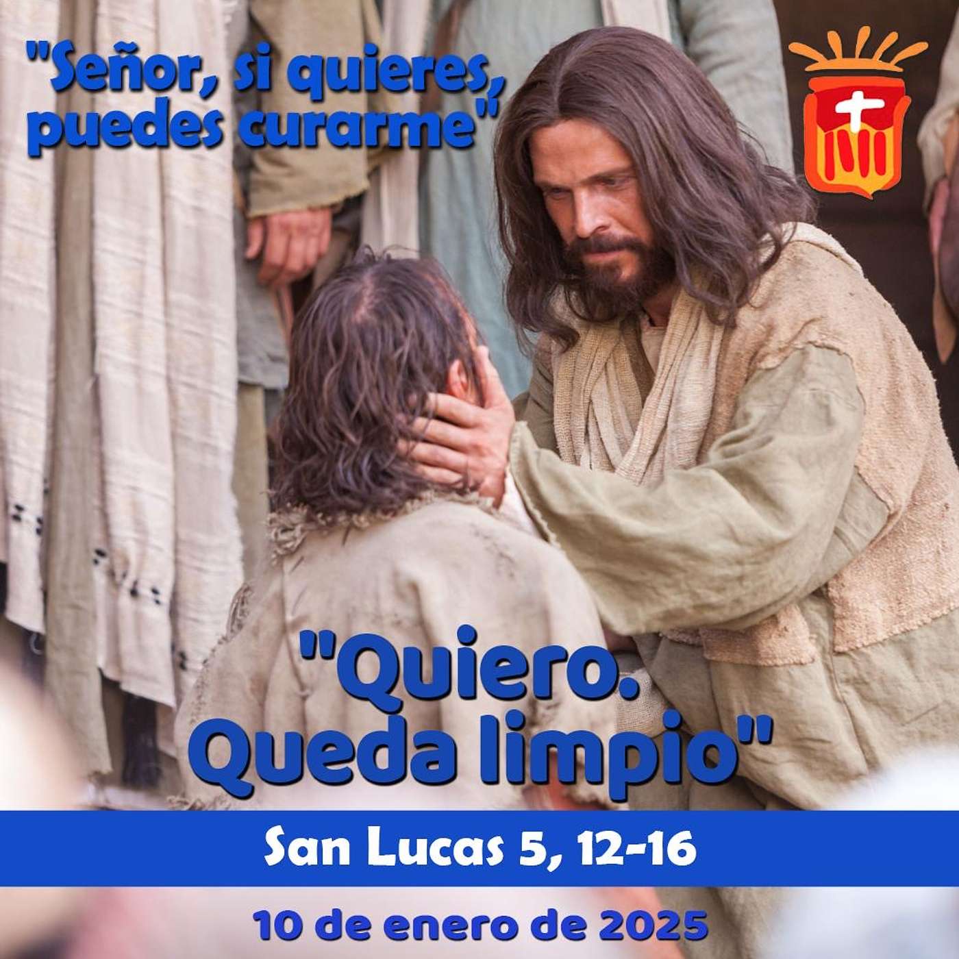 2025-01-10 San Lucas 5, 12-16: Viernes II Navidad