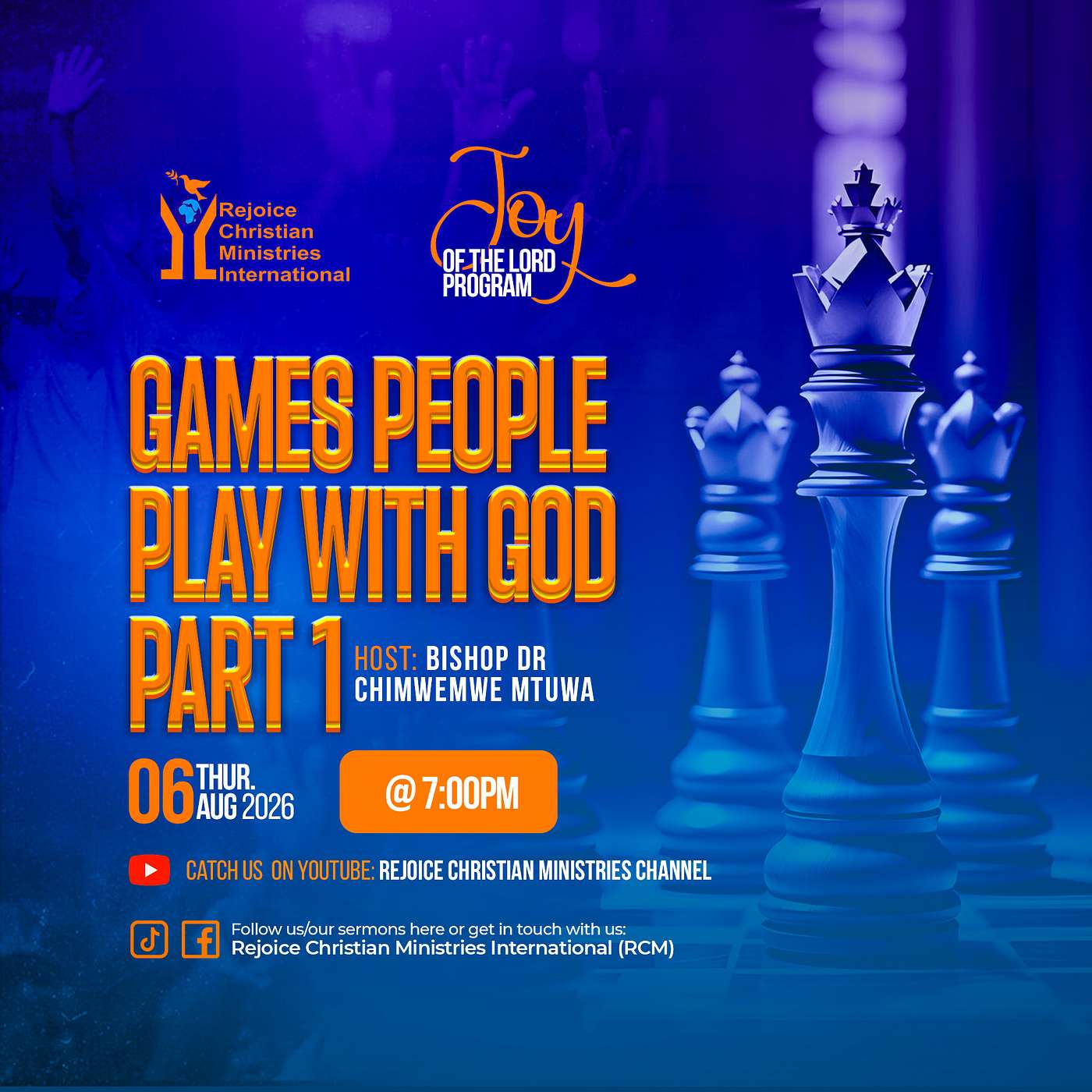 Games People Play with God | Bishop CP Mtuwa