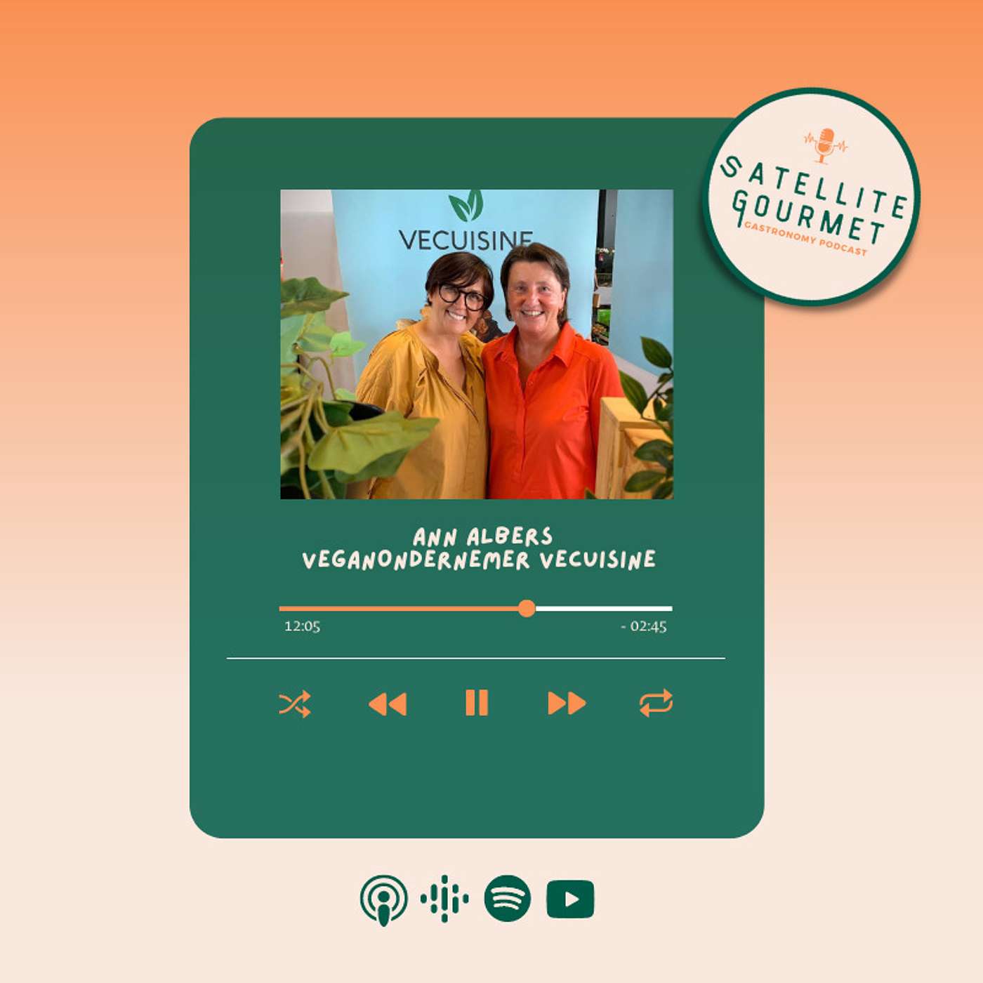 Satellite Gourmet On The Road voor Vegan Summer Fest 2023 #2 episode artwork