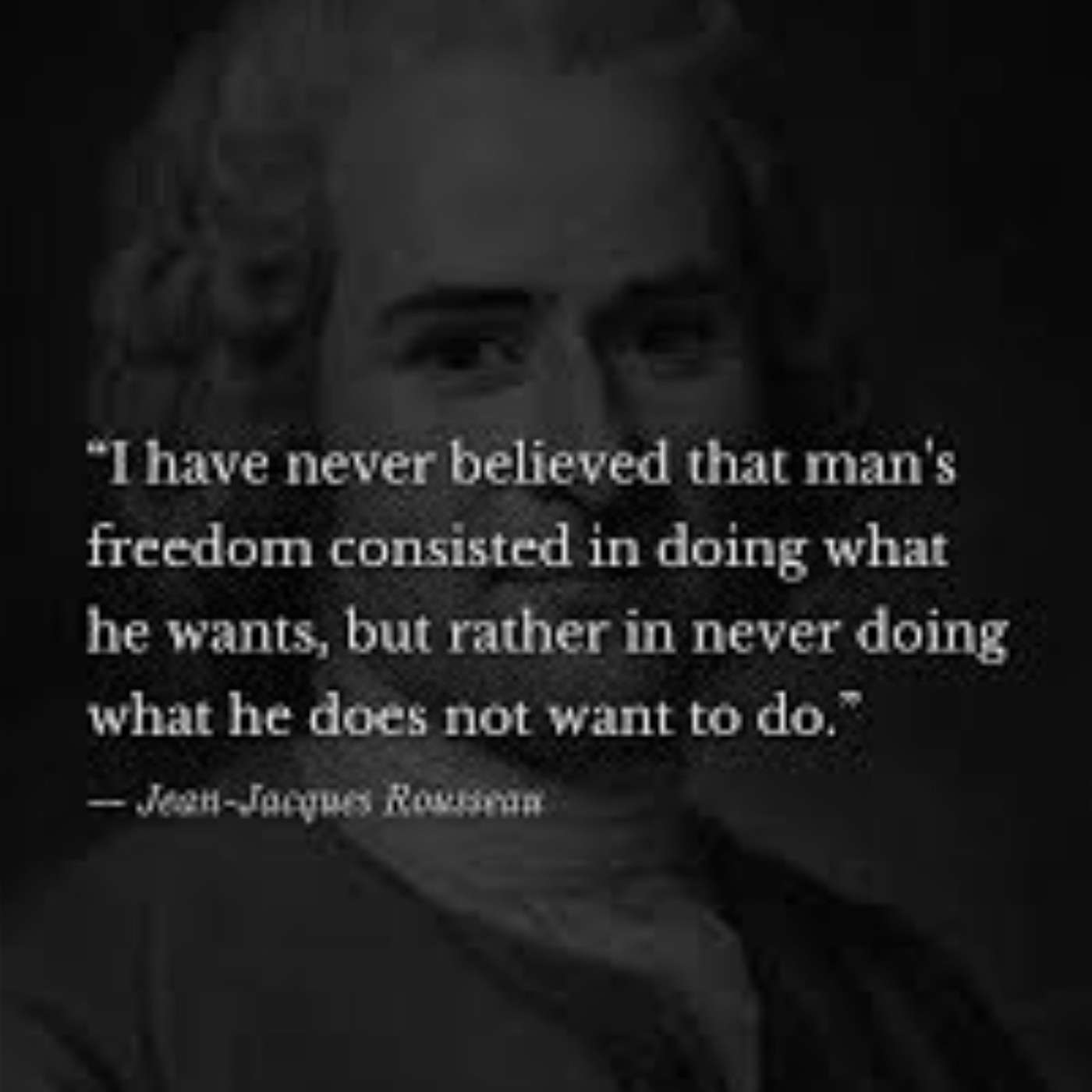 What Is Freedom to a Man?