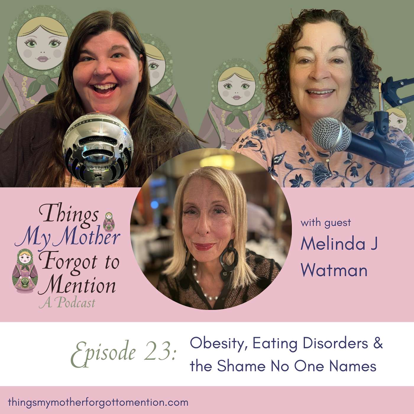 Obesity, Eating Disorders & the Shame No One Names with Melinda J Watman episode artwork