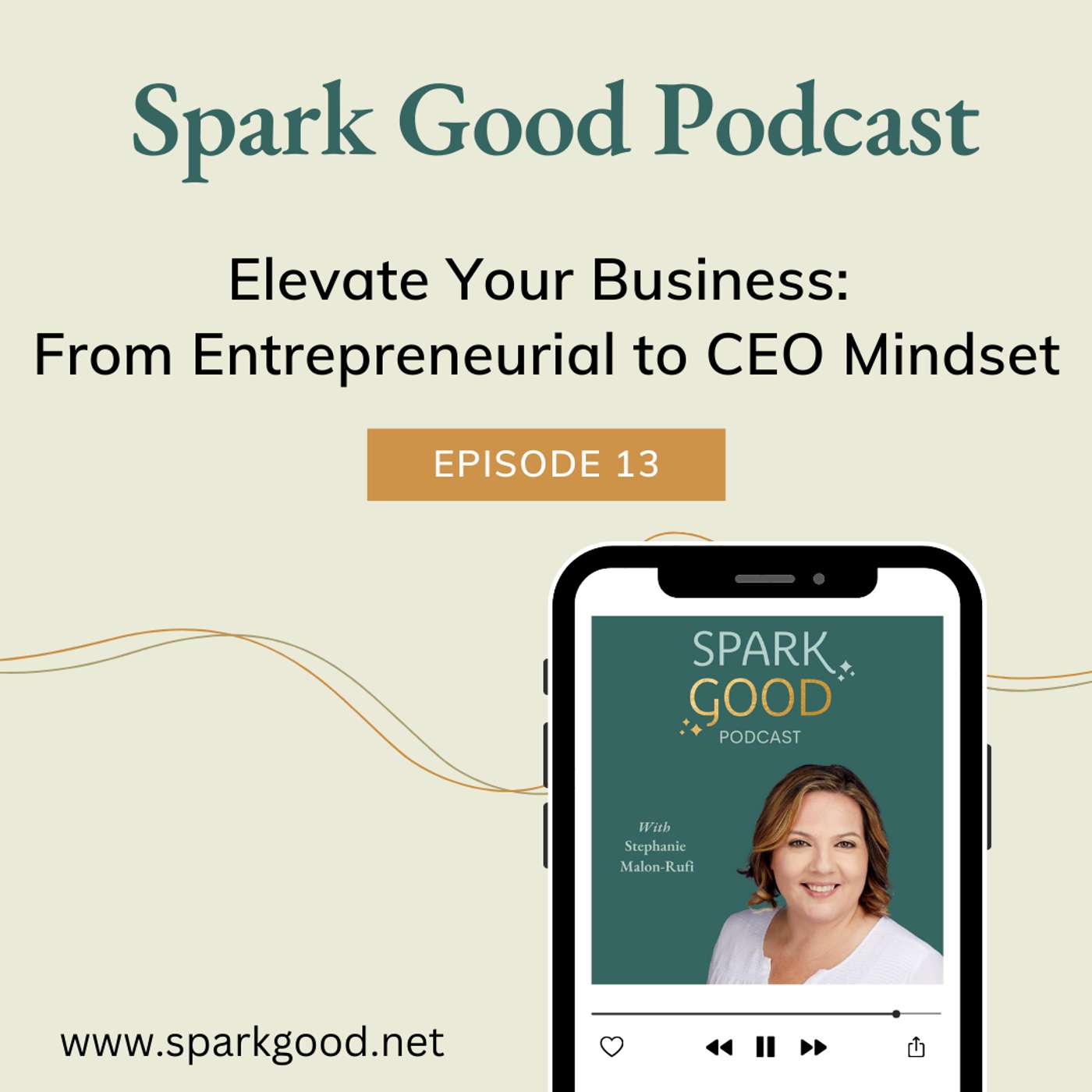 #13 Elevate Your Business: From Entrepreneurial to CEO Mindset episode artwork