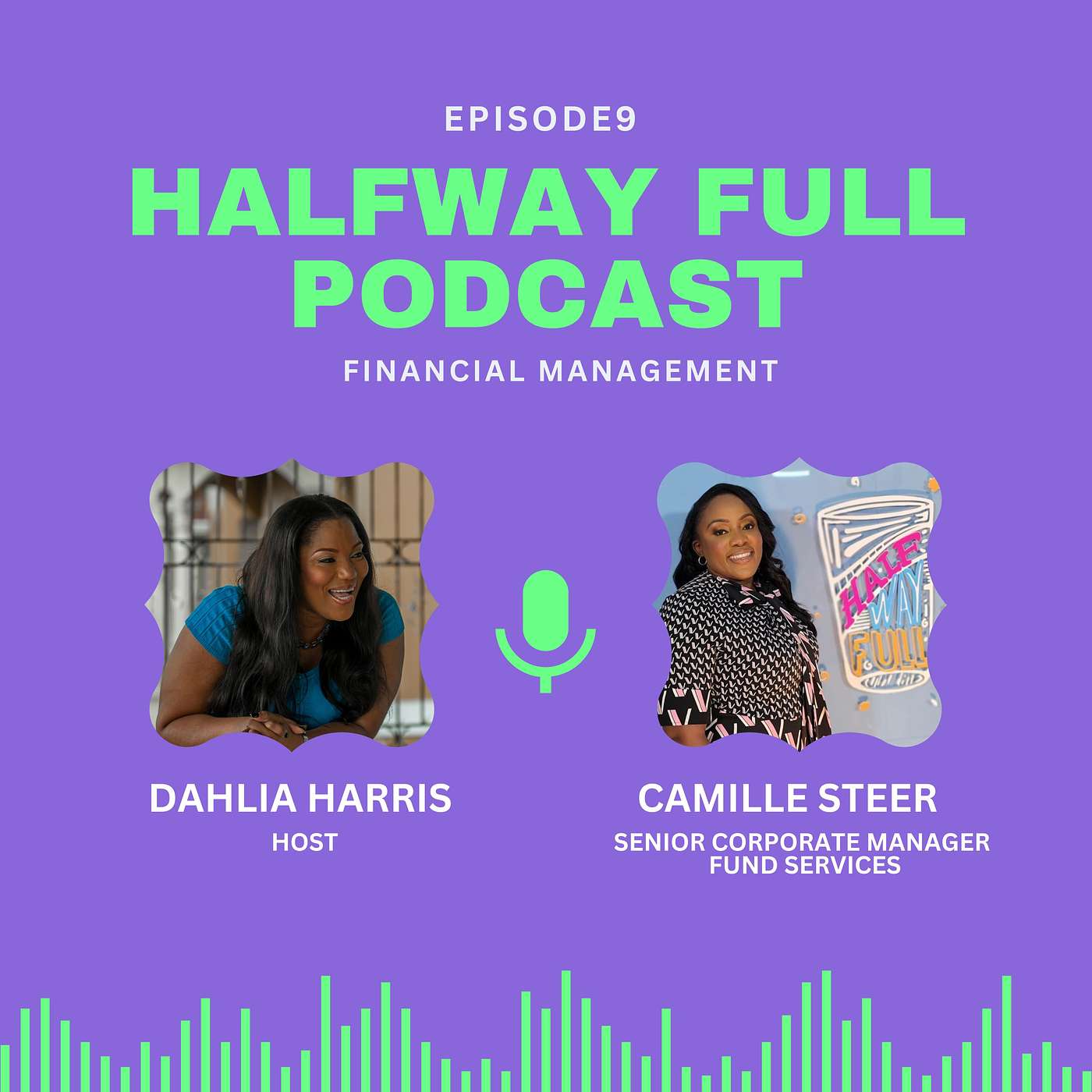Financial Safety and Mental Wellbeing - Halfway Full Season 1: Episode 9 episode artwork