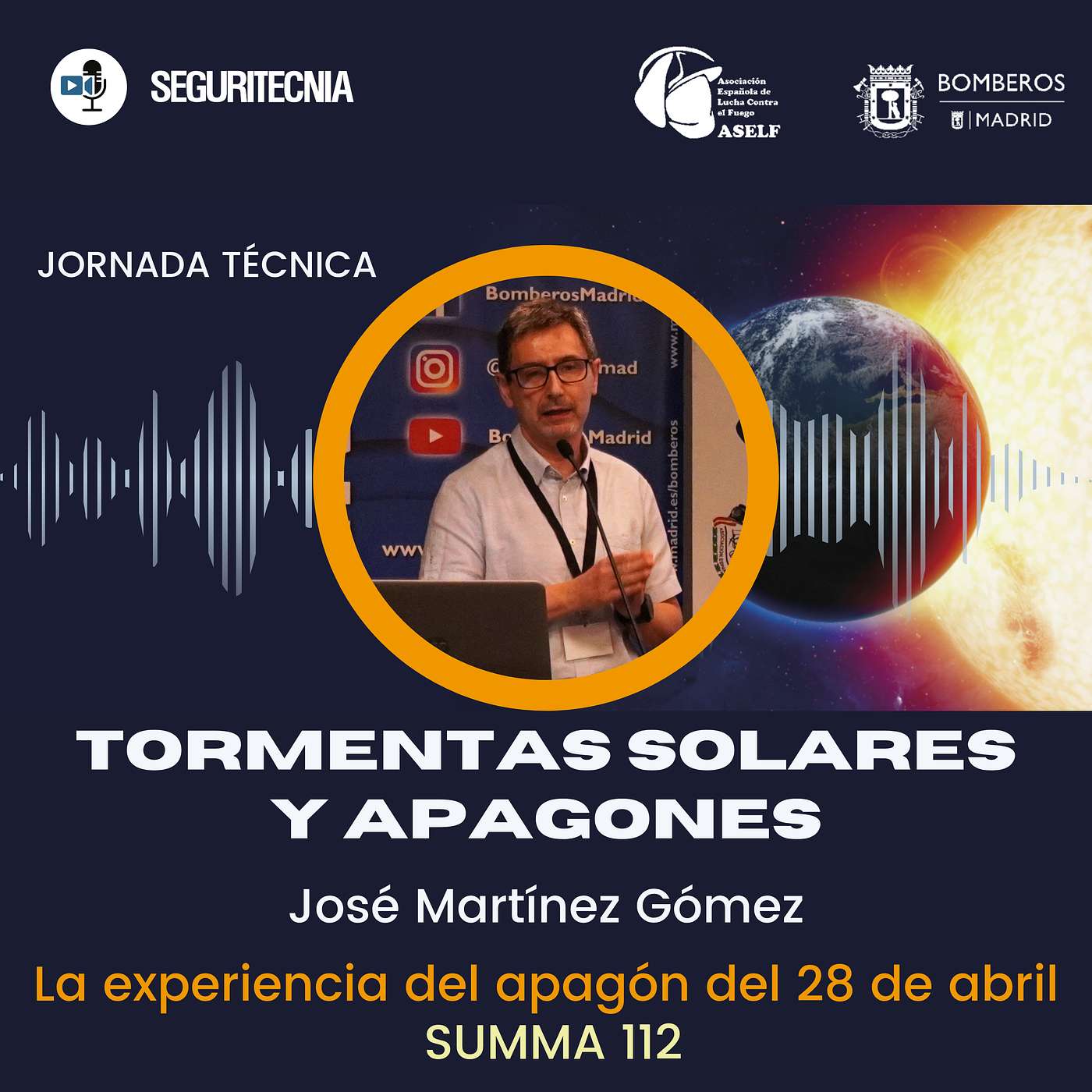 Jornada sobre Tormentas Solares y Apagones EP3 - José Martínez Gómez: La experiencia del apagón del 28 de abril Jornada sobre Tormentas Solares y Apagones EP3 - José Martínez Gómez: La experiencia del apagón del 28 de abril