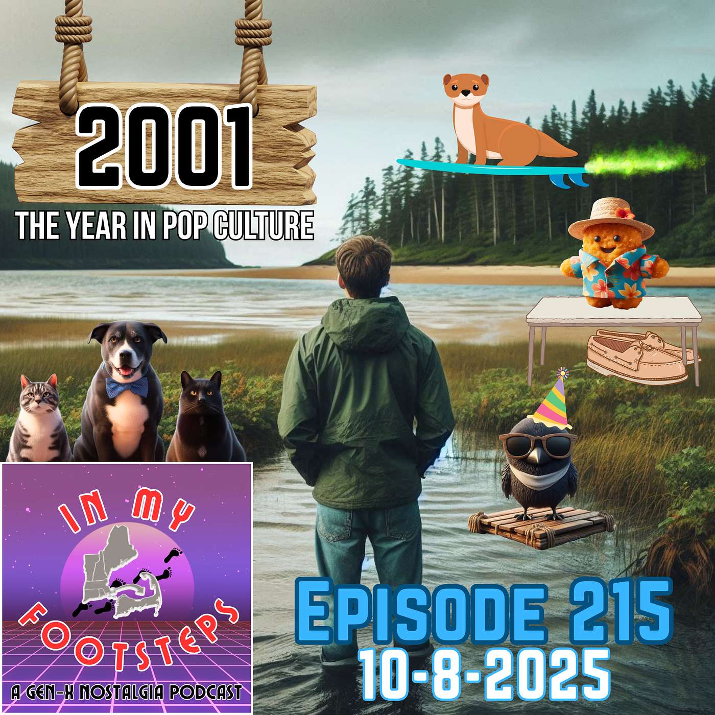 Episode 215: 2001 The Year In Pop Culture(10-8-2025)