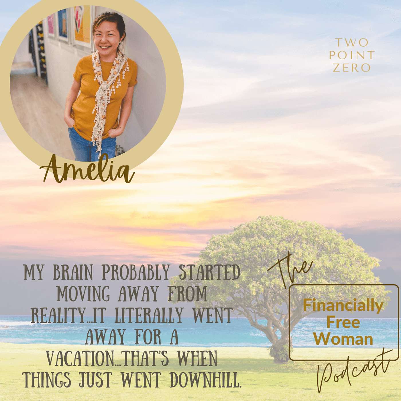 023. From Catatonically Depressed to Creating Sunshine & Love, Spreading Joy Through Her Handpainted Creations with Chief Painter, Amelia episode artwork