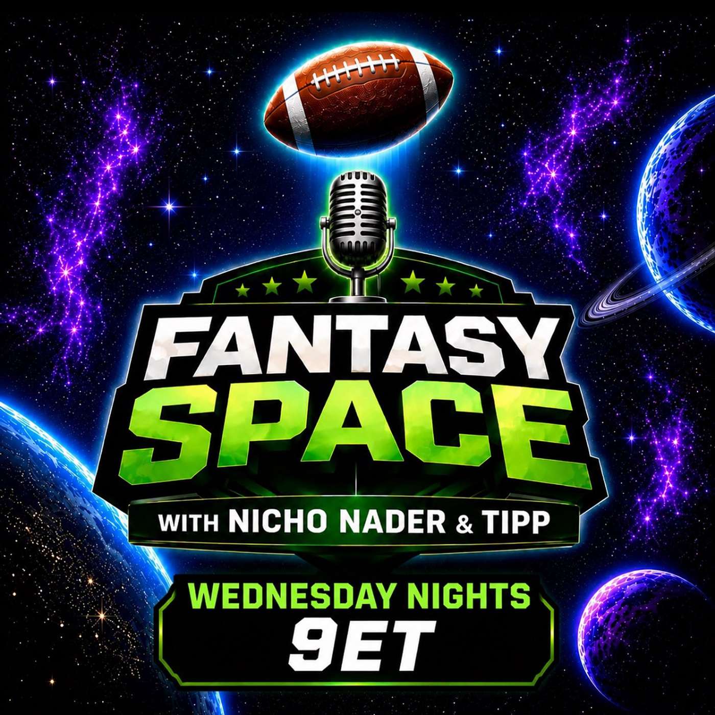 Fantasy Football Spaces podcast artwork