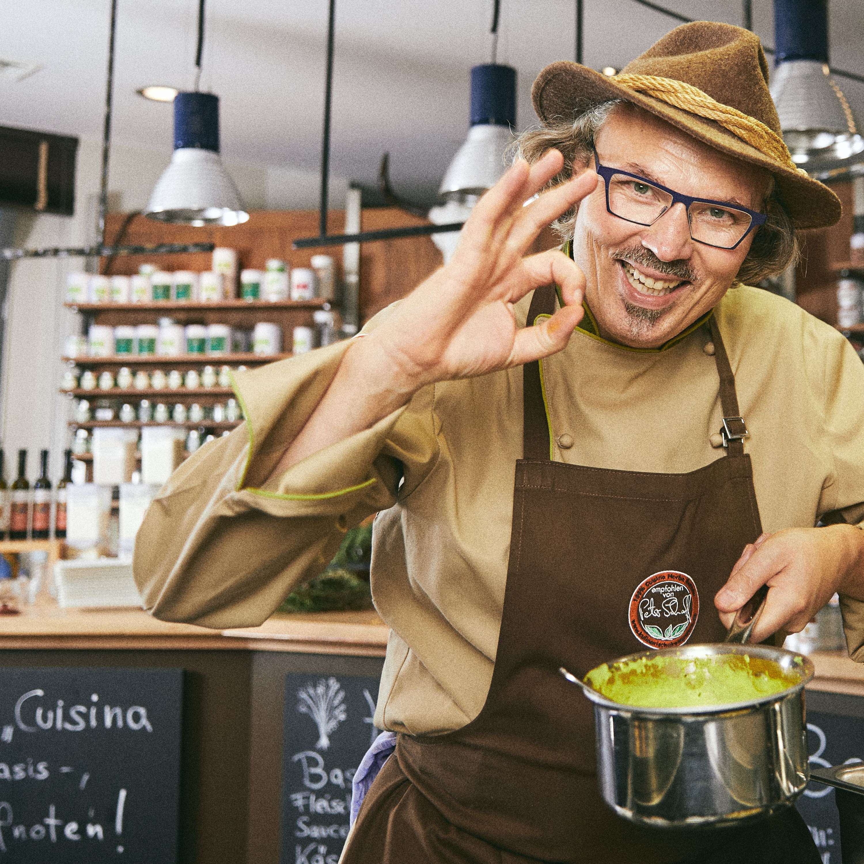 Kochen mit Peter Scharff