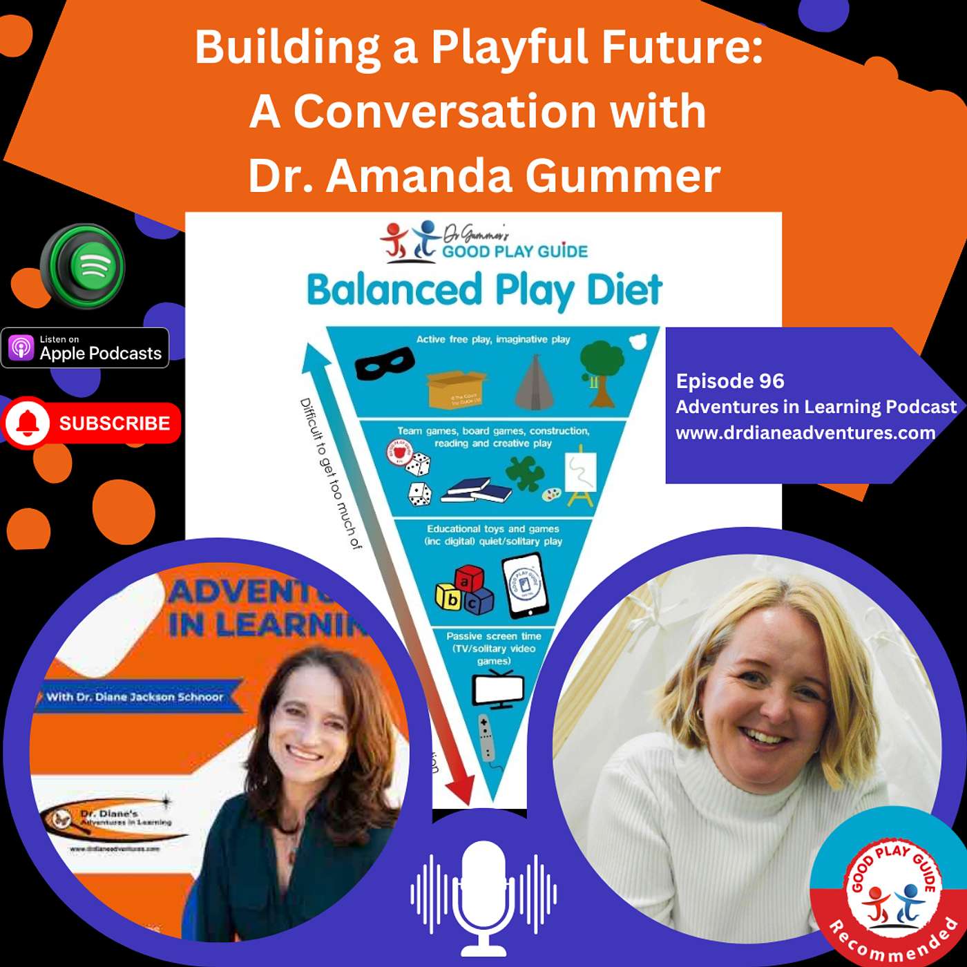 Dr. Diane's Adventures in Learning - Building a Playful Future:  A Conversation with Dr. Amanda Gummer