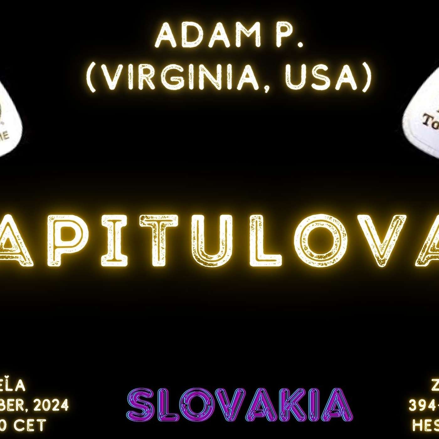 Adam P., (Virginia USA) KAPITULOVAŤ episode artwork