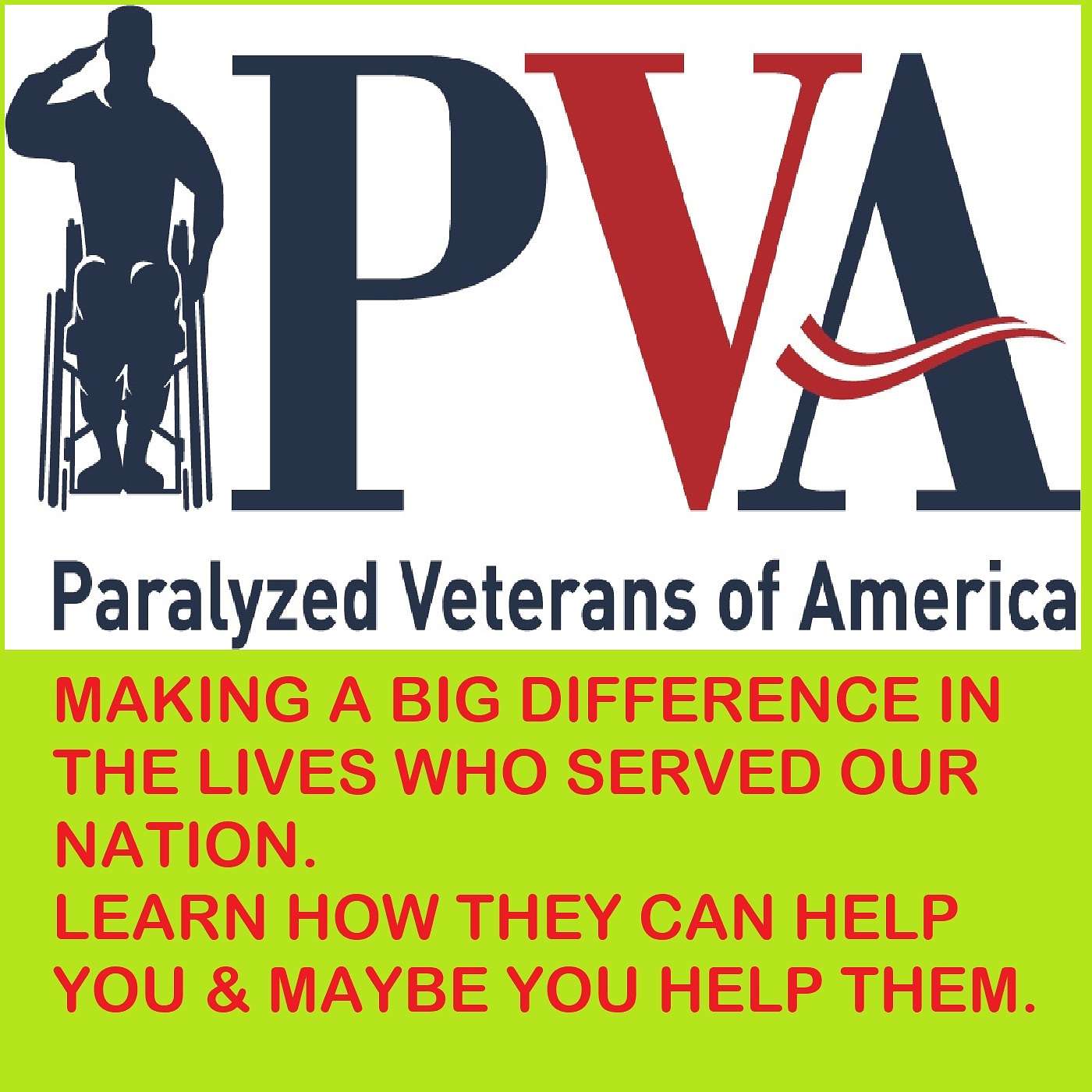 The VA provides a lot of help to paralyzed vets but there is more that can be done and the Paralyzed Veterans of America organization fills the gap. If you are paralyzed in any way or want to help those who are listen in.