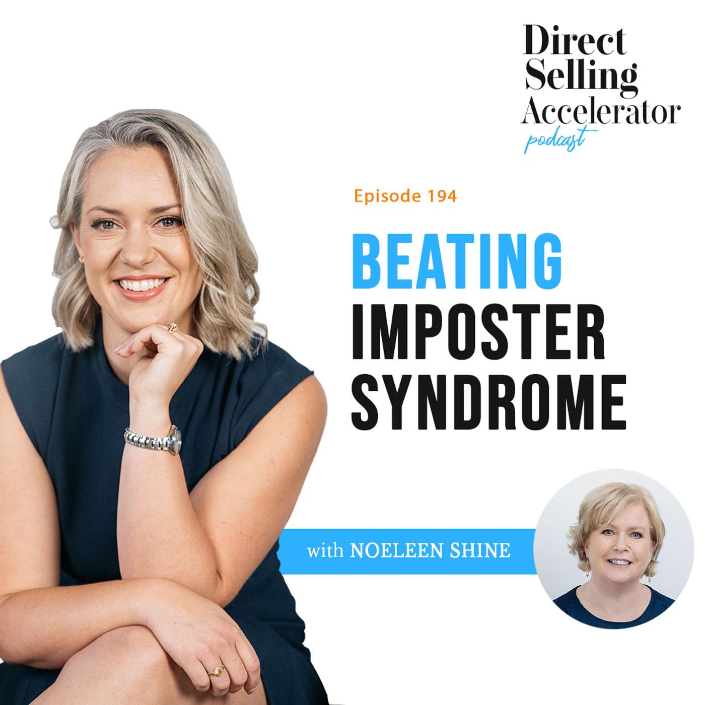 EP 194:  Beating Imposter Syndrome with Noeleen Shine episode artwork