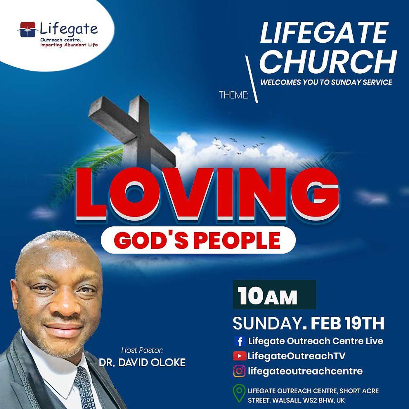 Loving God's People - Lifegate Church -190223 episode artwork