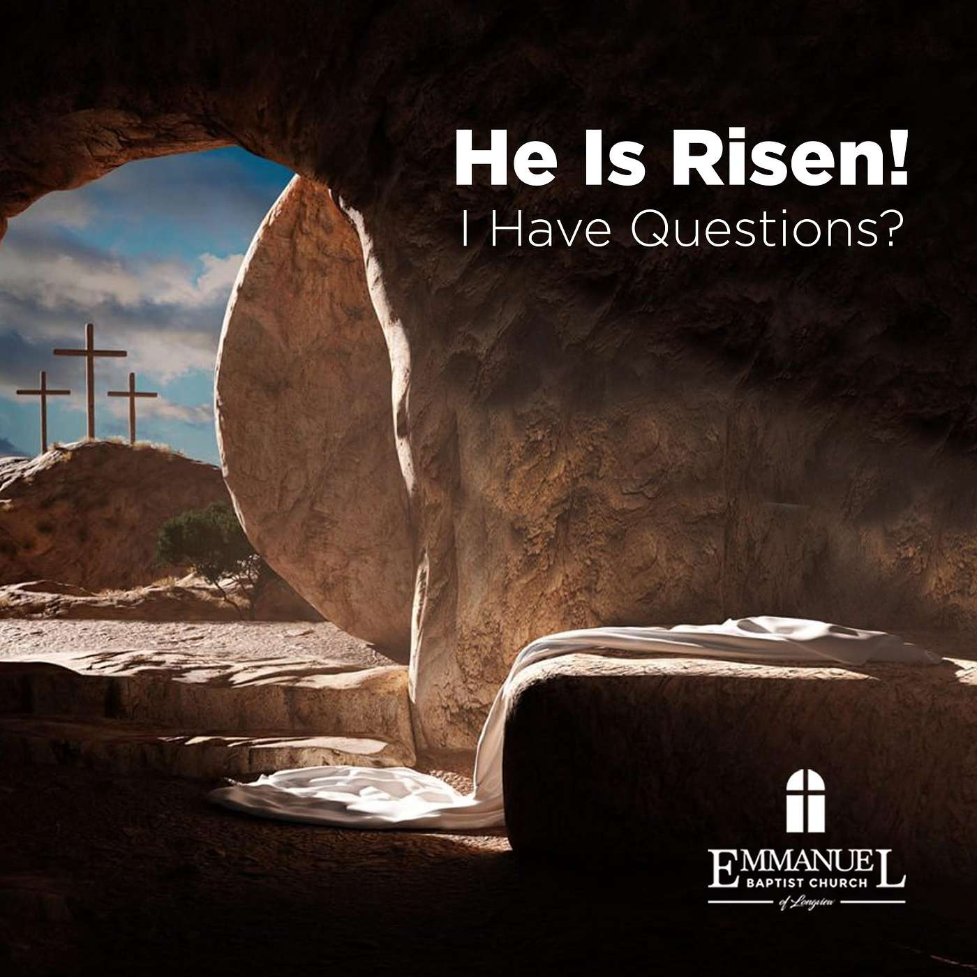 He is Risen! I Have Questions? - Sunday AM 04/17/2022 - Pastor Bob Gray II episode artwork