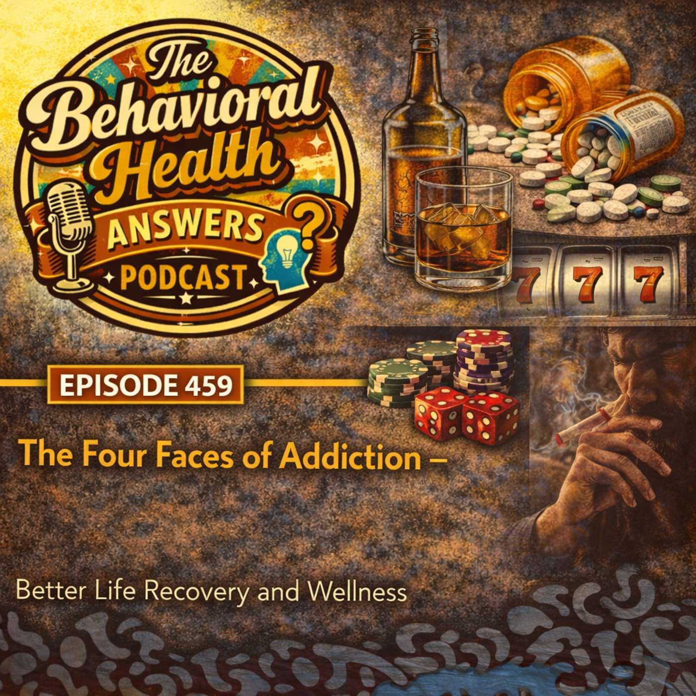 Episode 459: The Four Faces of Addiction | Better Life Recovery and Wellness episode artwork