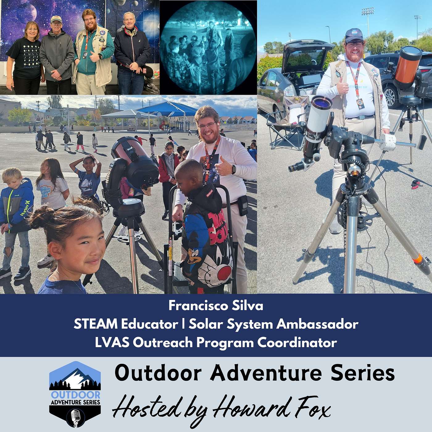 Exploring the Cosmos: STEAM, Astronomy, and Community Outreach Adventures With Francisco Silva