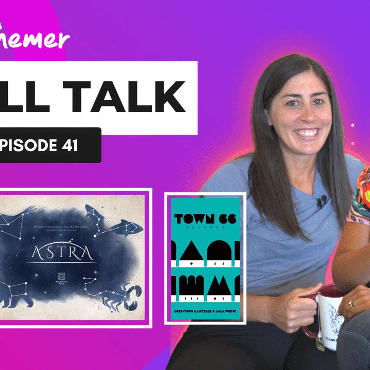 Small Talk 41 ~ Dominican Republic | Board Game Reviews (Astra, Town 66, Cinderella's Dance)