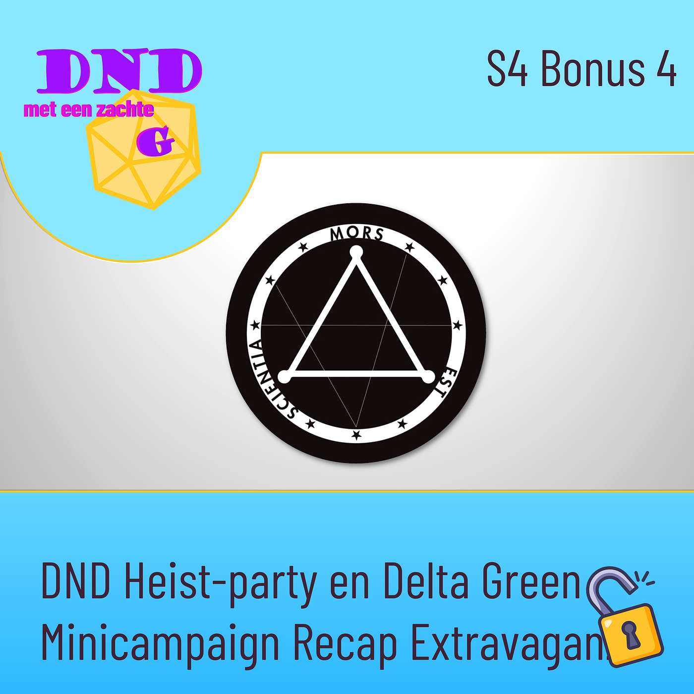 S4 Bonus 4 - DND Heist-party en Delta Green Minicampaign Recap Extravaganza episode artwork