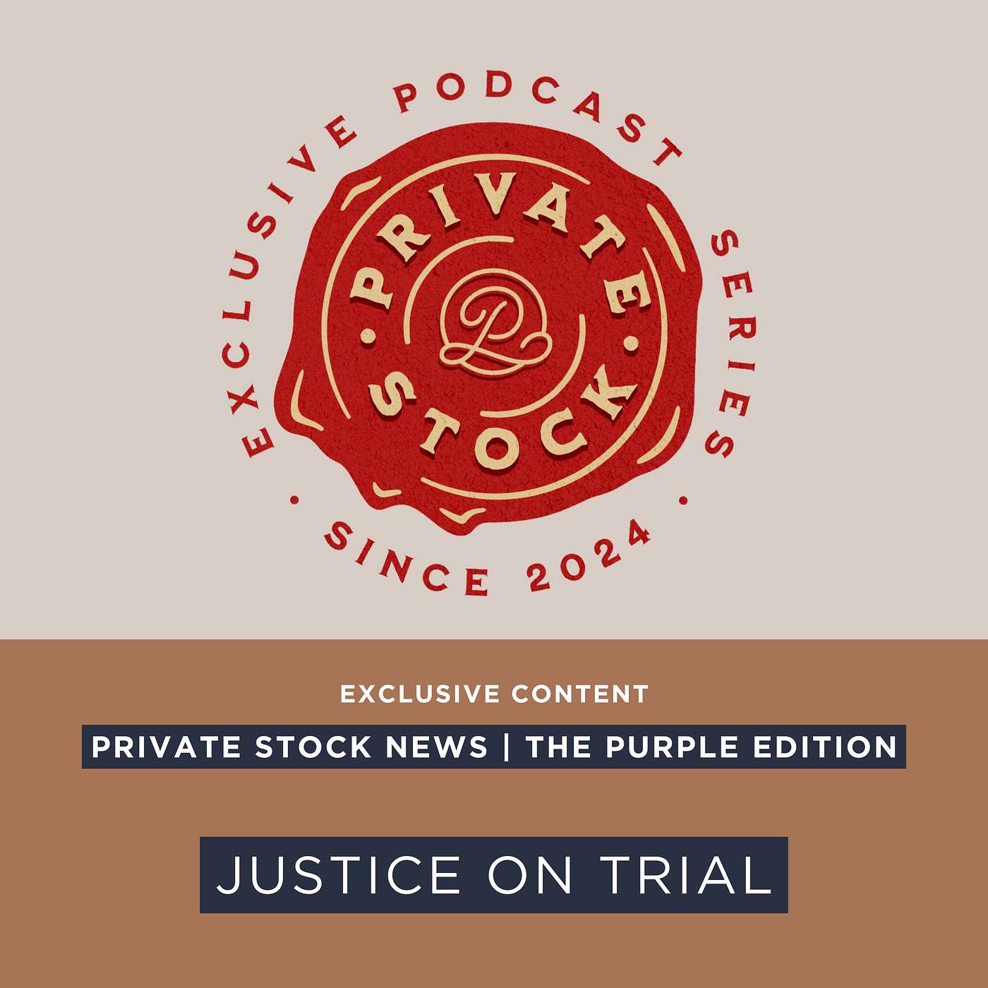 Private Stock News: Purple Edition - Justice on Trial: Louisiana’s SB218 and the Fight to Free Corey Miller episode artwork