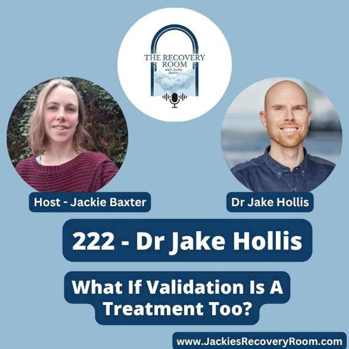222 - Jake Hollis - What If Validation Is A Treatment Too episode artwork