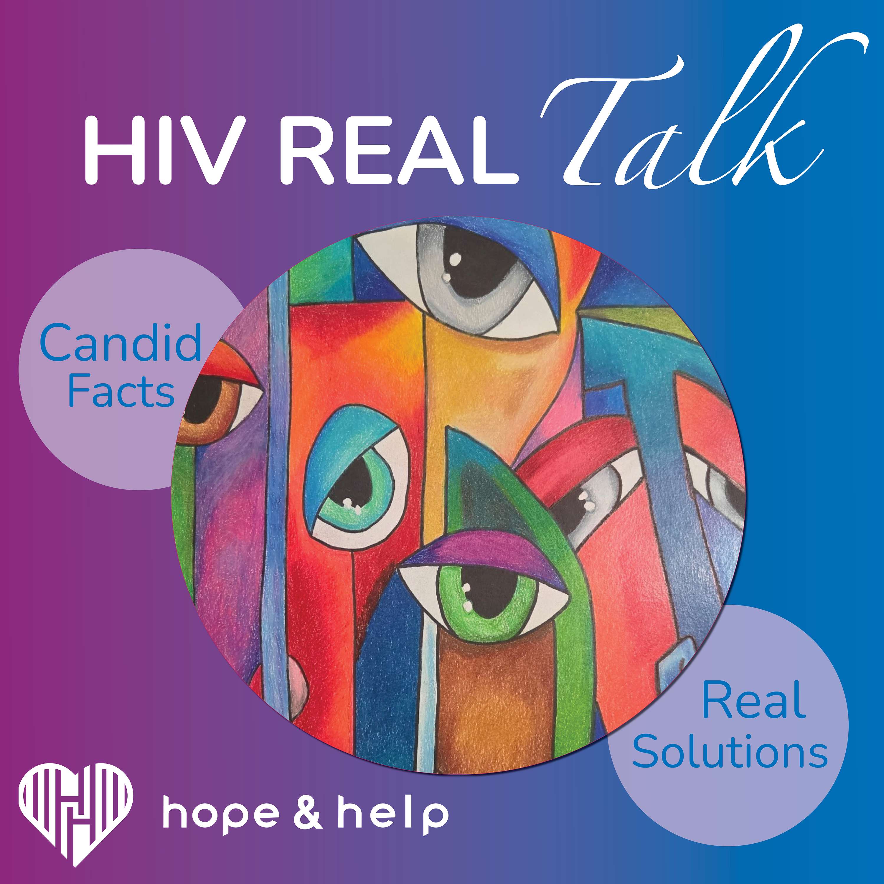 HIV, REAL TALK, REAL SOLUTIONS podcast artwork