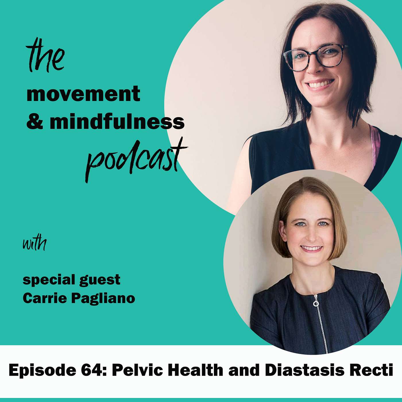 Episode 64: Pelvic Health and Diastasis Recti with Dr Carrie Pagliano episode artwork