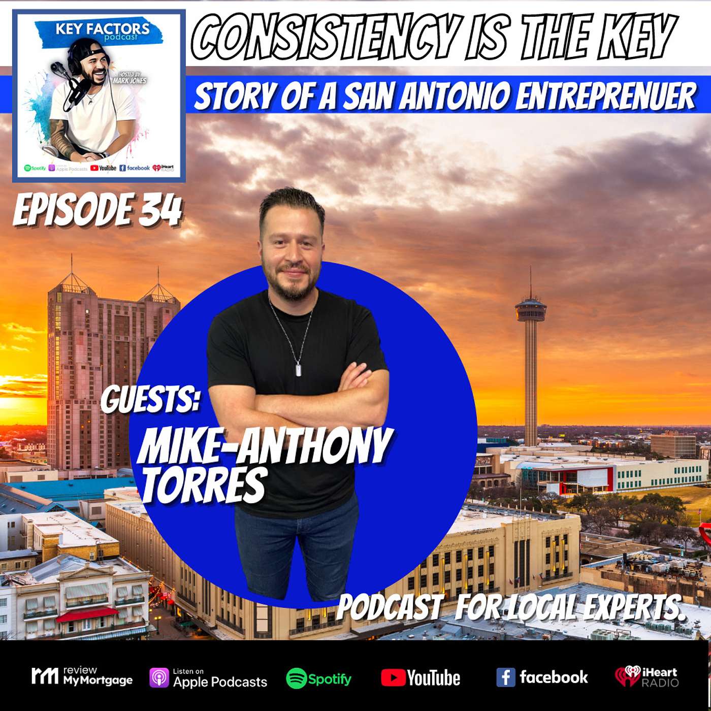 Consistency is the Key to Success | Story of a San Antonio Entrepreneur | KFP 34 episode artwork