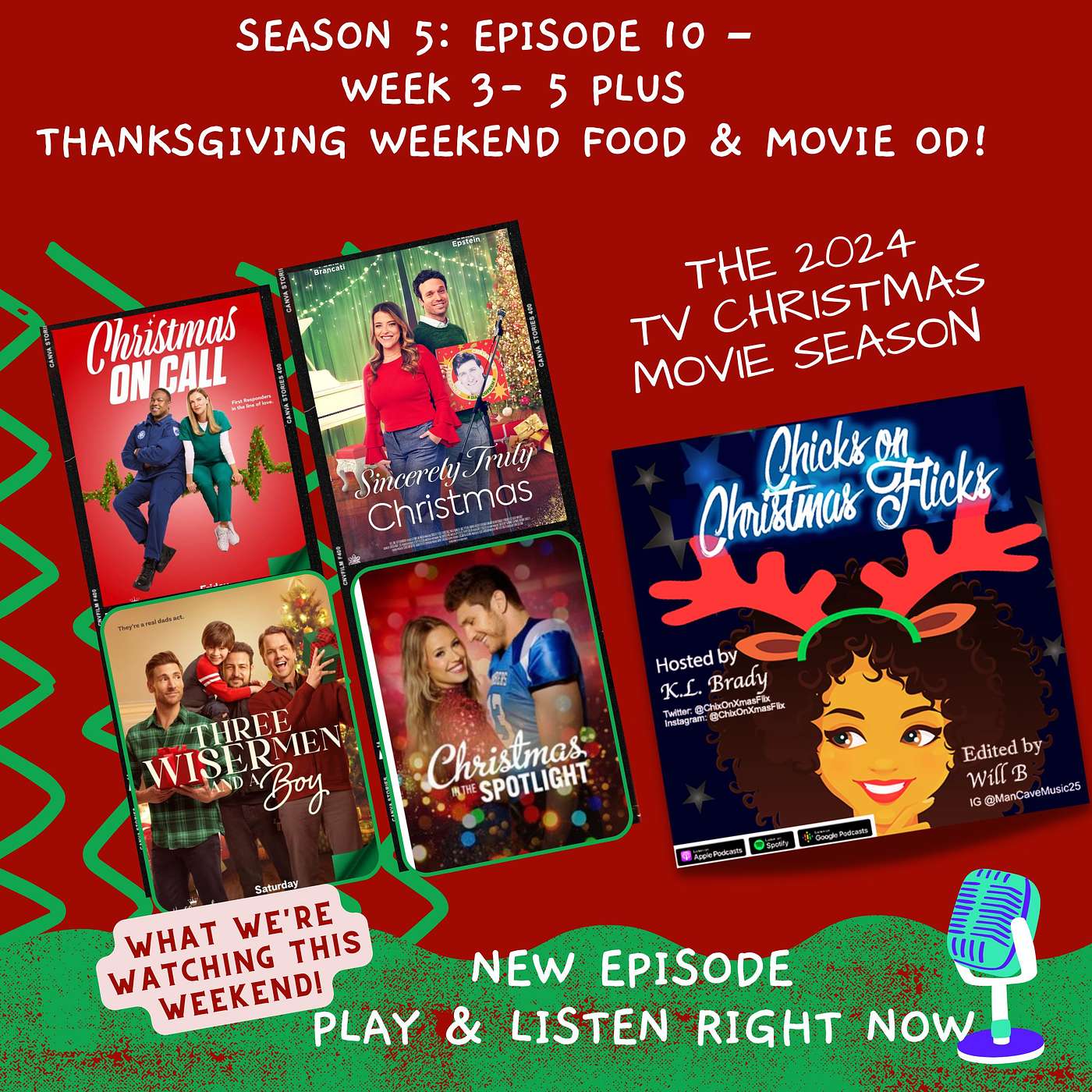 Season 5 Episode 10:  Confessions of a Sincerely, Truly Jingle Bell Christmas Spotlight