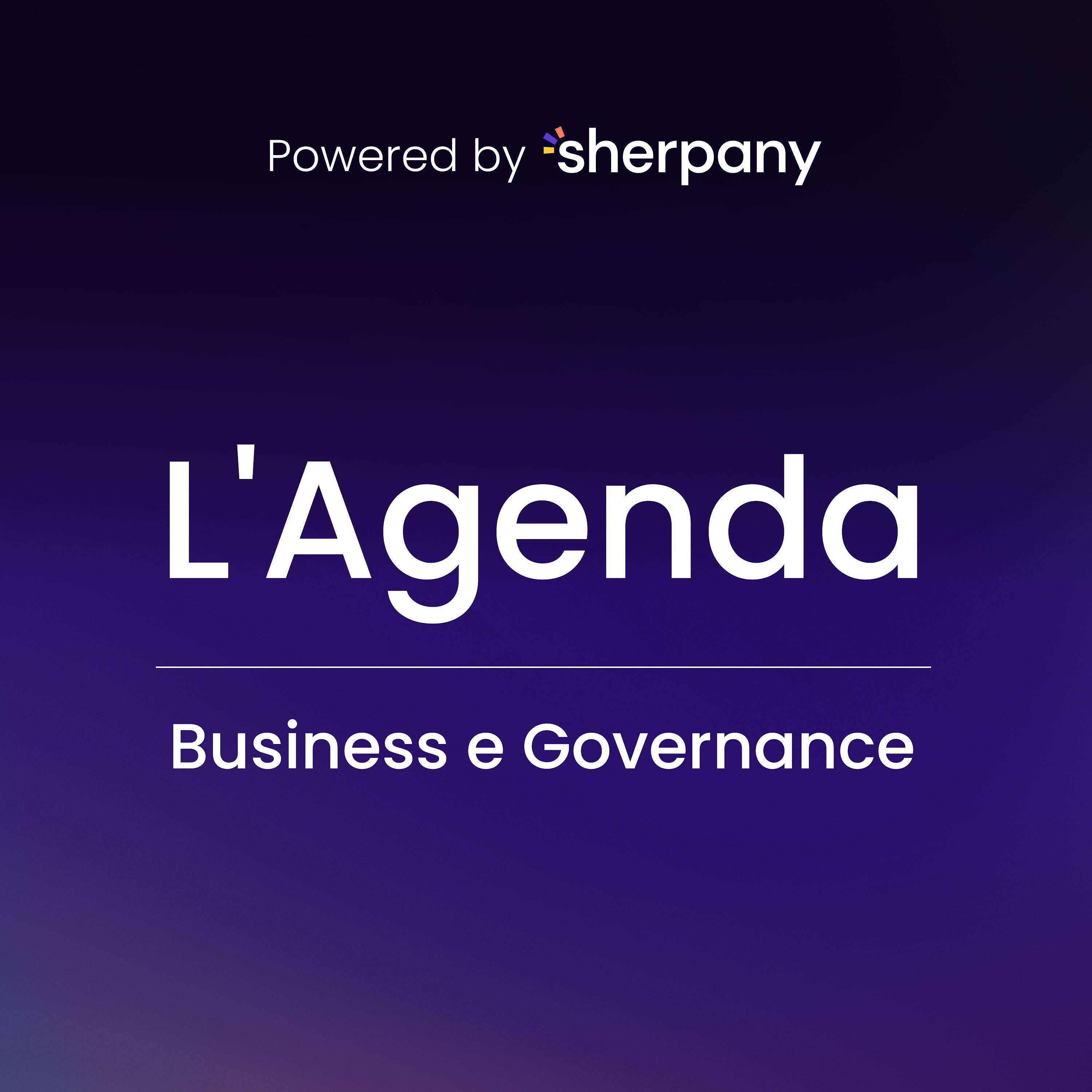 L’Agenda: Business e Governance
