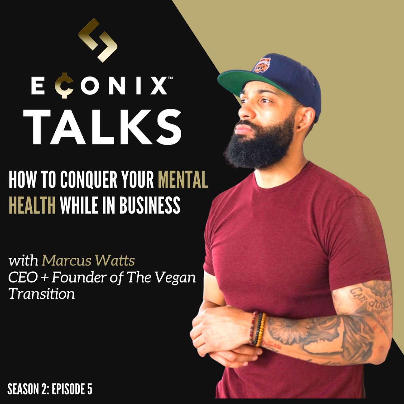 How to Conquer Your Mental Health While Running A Business with Marcus Watts episode artwork
