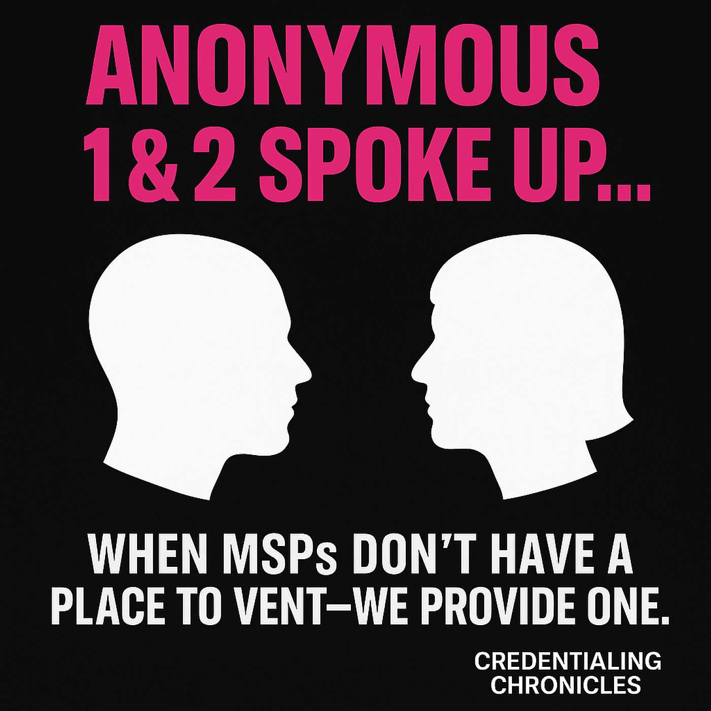 NAMSS Tea Spillin' Session :  Anonymous 1 & Anonymous 2