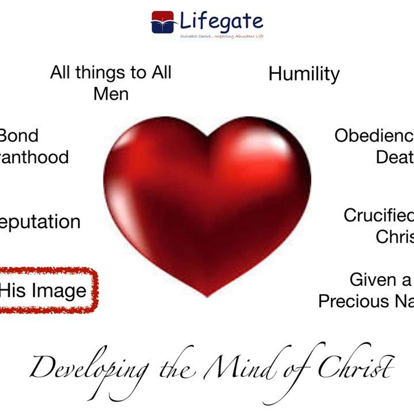 Developing the mind of Christ: In His Image - 3.2.19.mp3 episode artwork