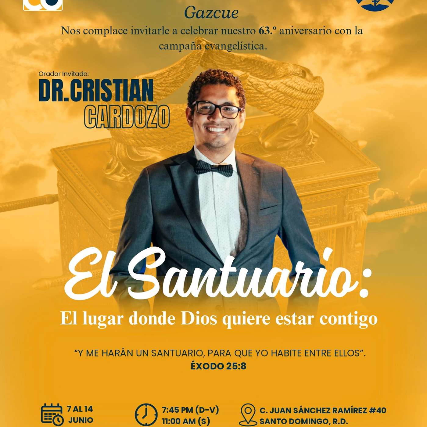 El Santuario: "El lugar donde Dios quiere estar contigo" (Dia 6), con el Pr. Cristian Cardozo - 12 junio 2025