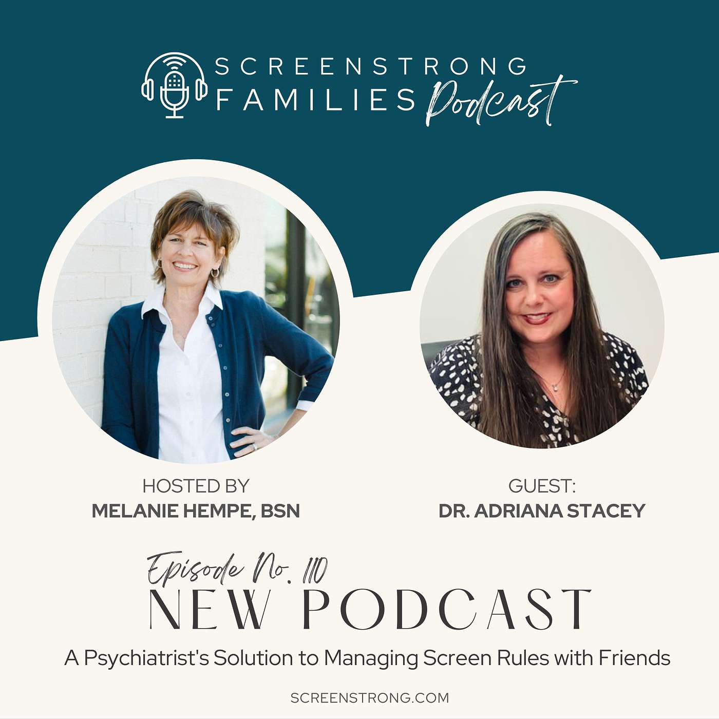 A Psychiatrist's Solution to Managing Screen Rules with Friends with Dr. Adriana Stacey (#110)