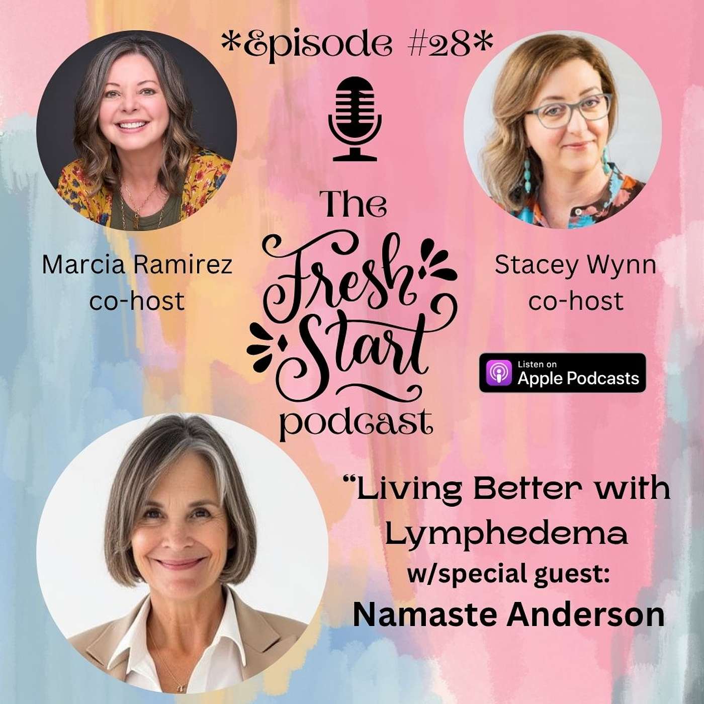 Ep 28 – “Living Better with Lymphedema” w/guest Namaste Anderson
