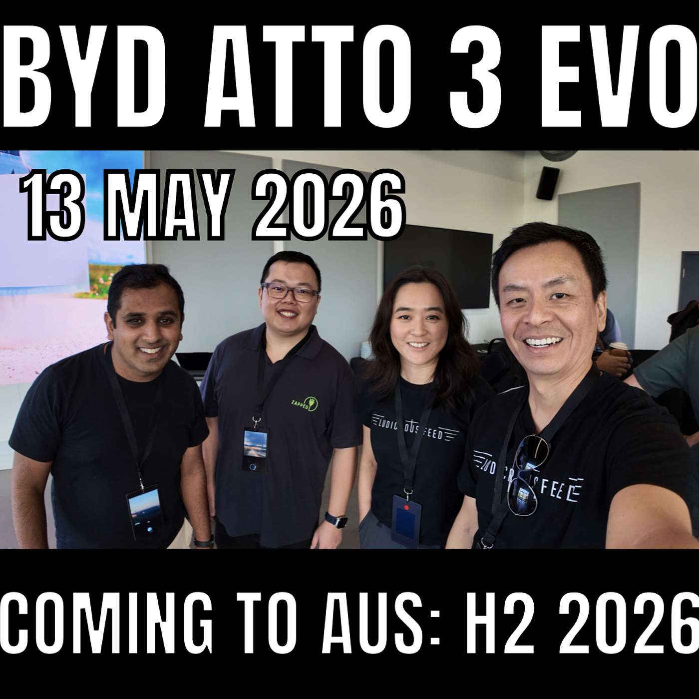 BYD Atto 3 Evo Coming to Australia H2 2026: AWD RWD and 220kW Charging