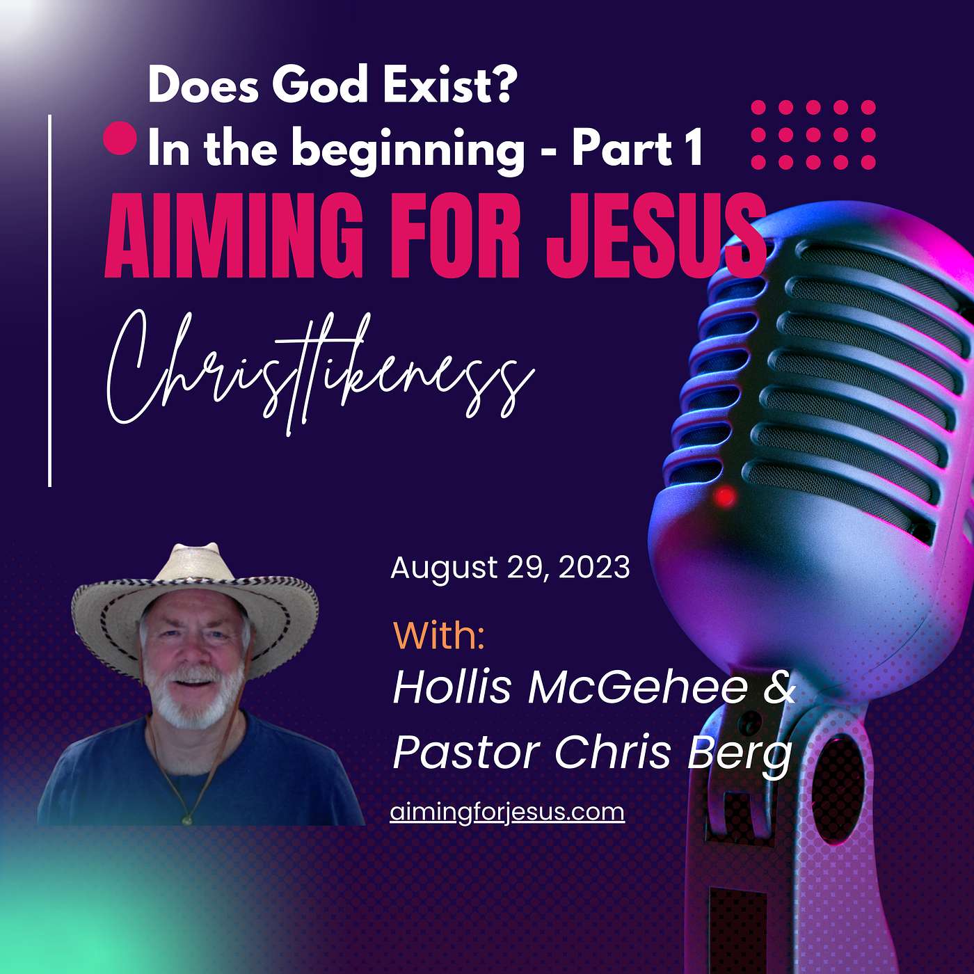 IN THE BEGINNING PT 1 "DOES GOD EXIST" #creation #God #existenceofGod #aimingforjesus episode artwork