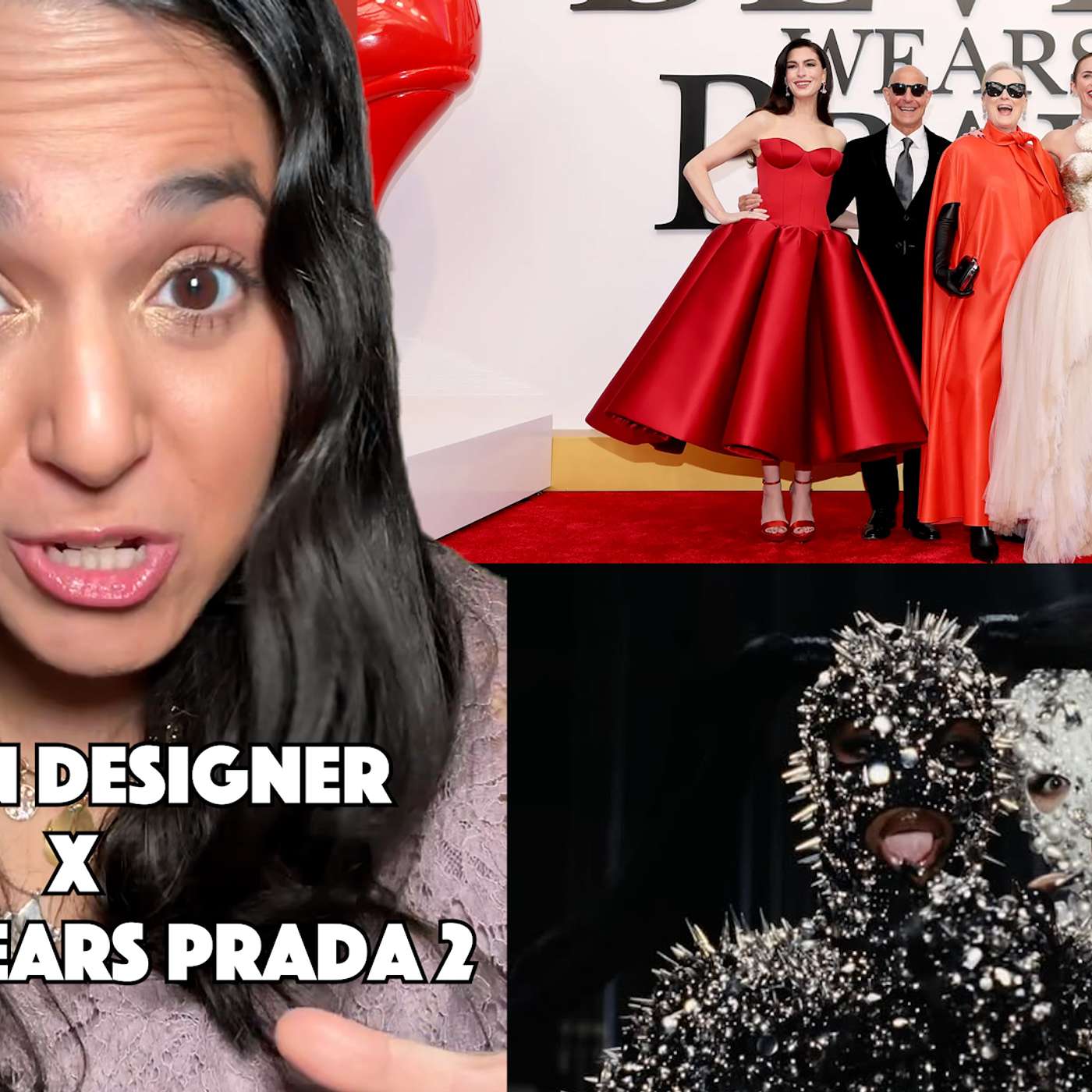 Indian Designer Gaurav Gupta X "The Devil Wears Prada 2" episode artwork