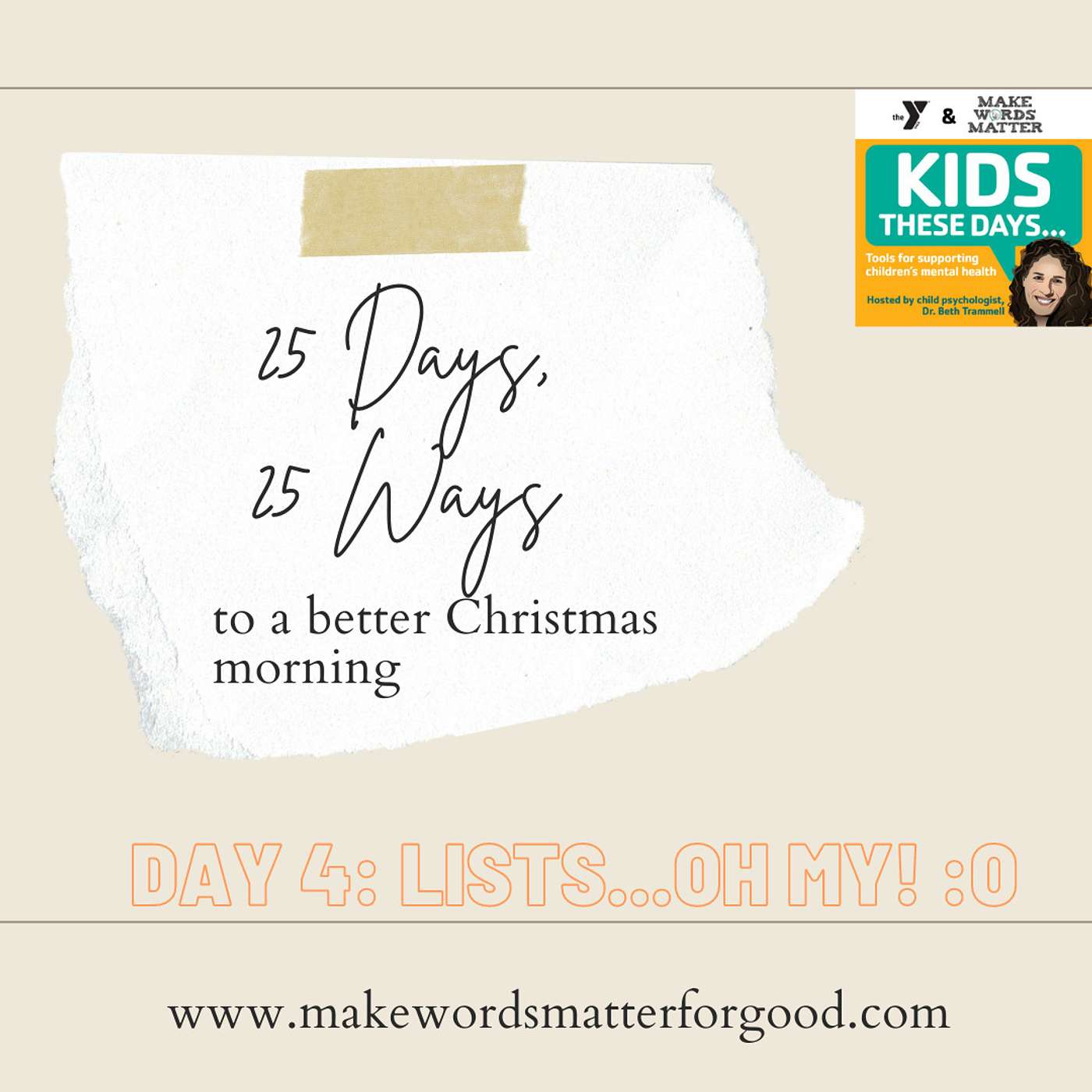 Kids These Days need us to Make Words Matter for good