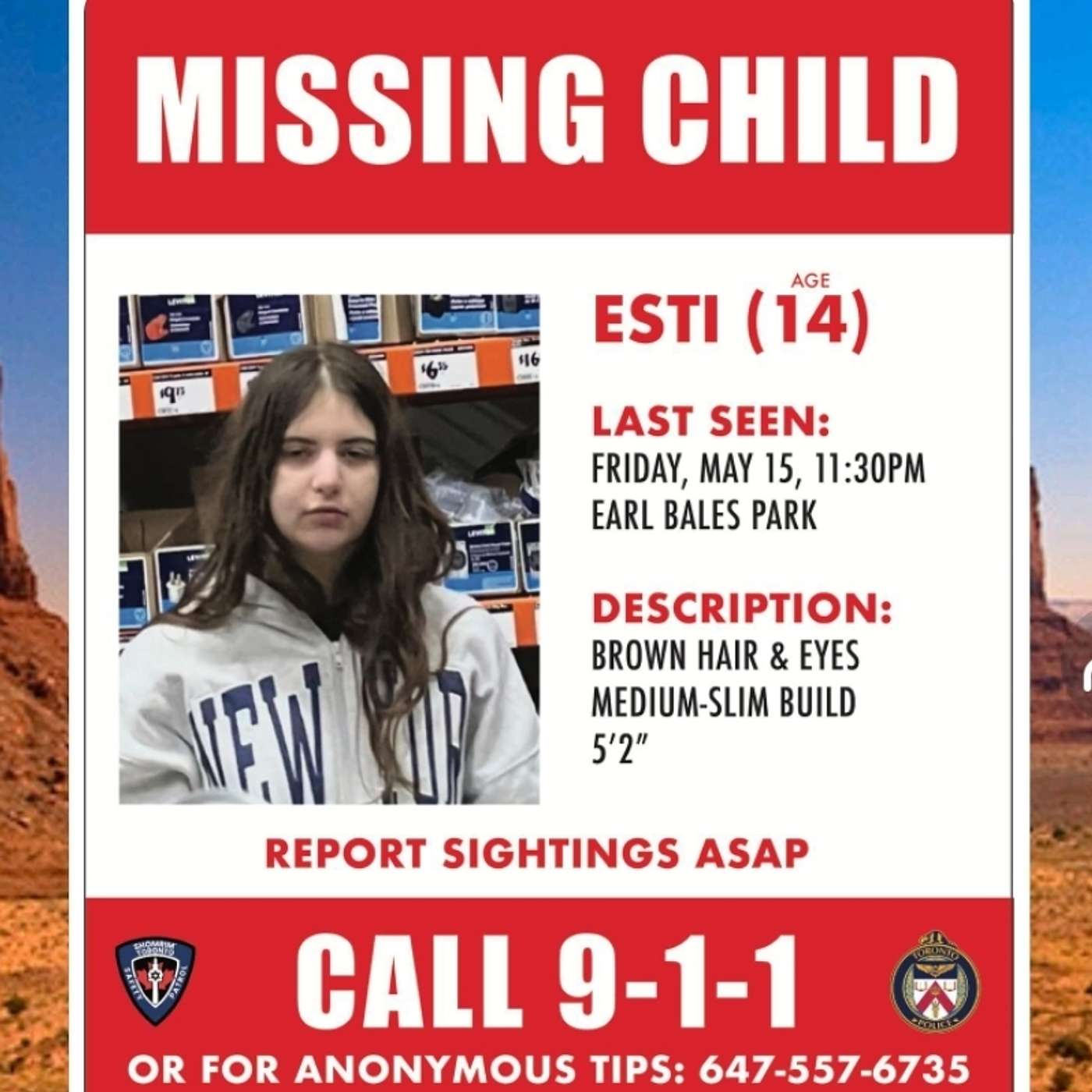 Episode 2316 - Pray for her return. Pls.