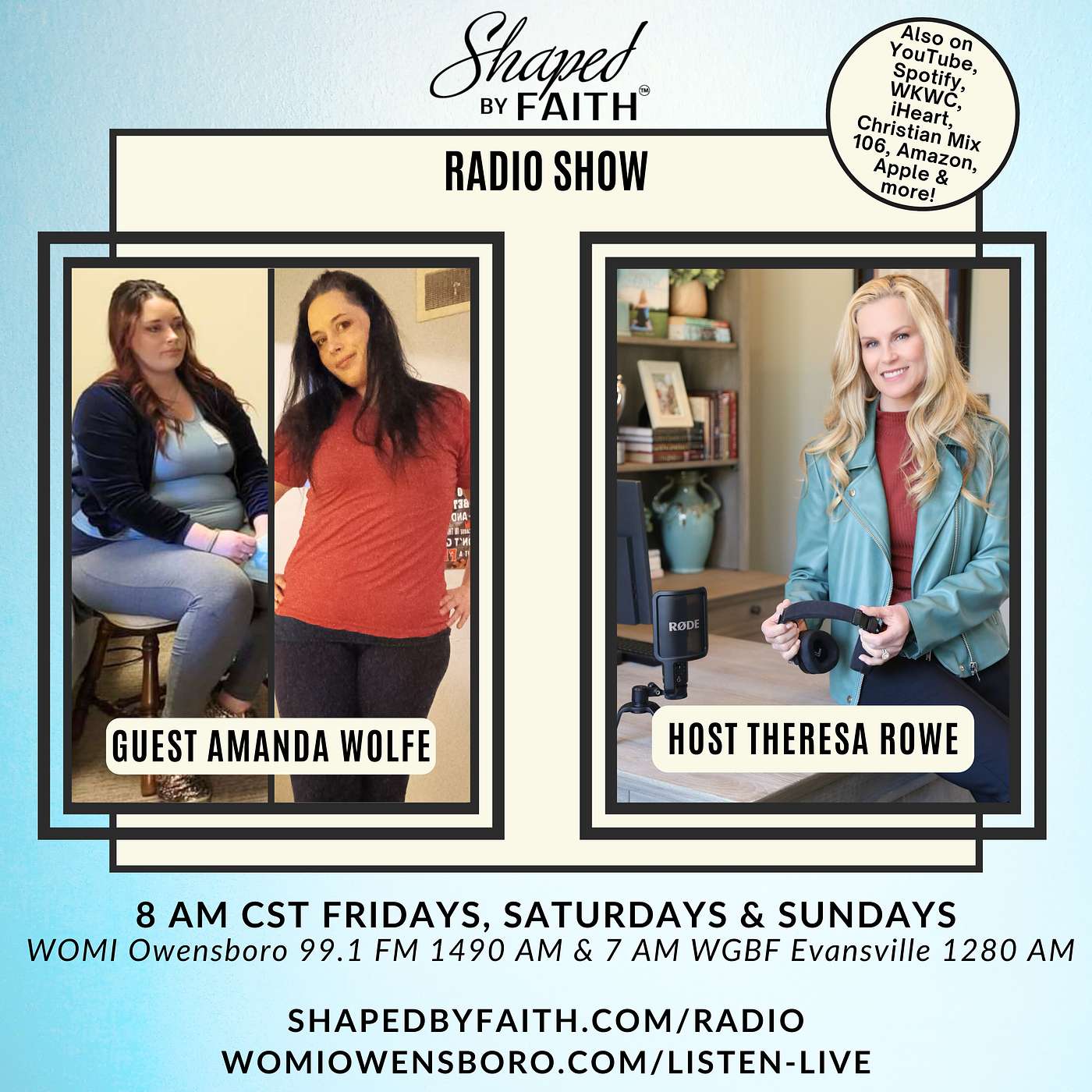 Shaped by Faith with Theresa Rowe