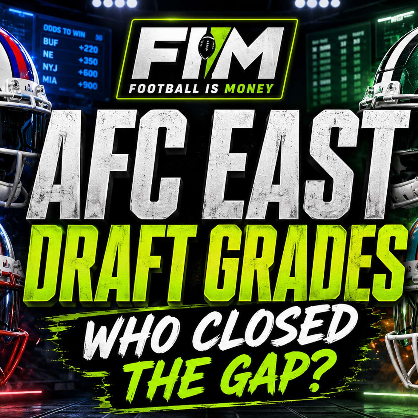 AFC East Draft Grades: Who Closed the Gap? | Fantasy & Betting Fallout episode artwork