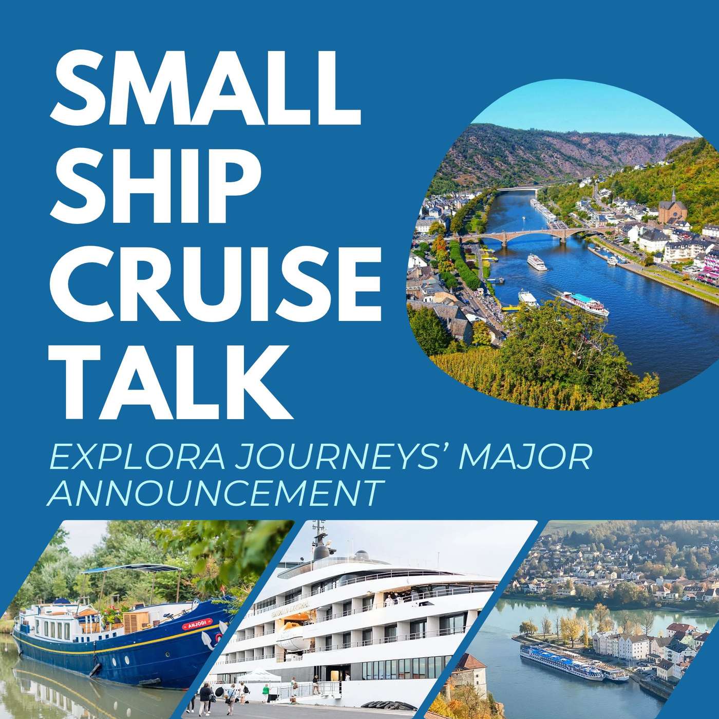 BREAKING NEWS: Explora Journeys Announces River Cruises episode artwork