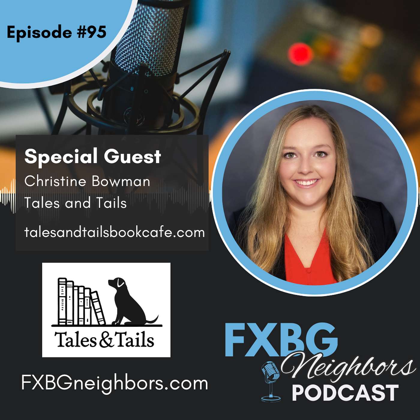 EP #95 Books, Dogs, and Coffee Unite episode artwork