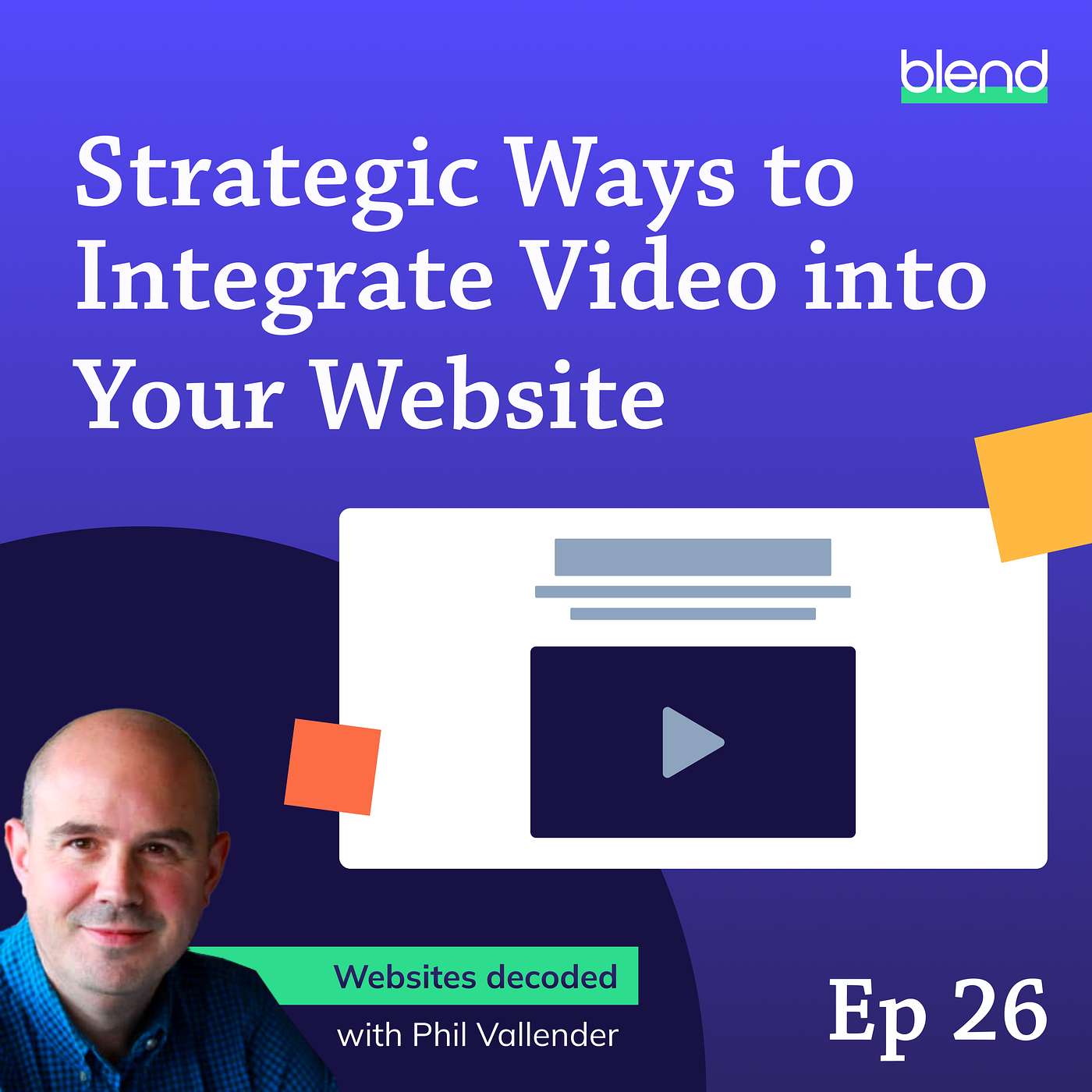 cover of episode The RIGHT Way to Use Video on Your Website