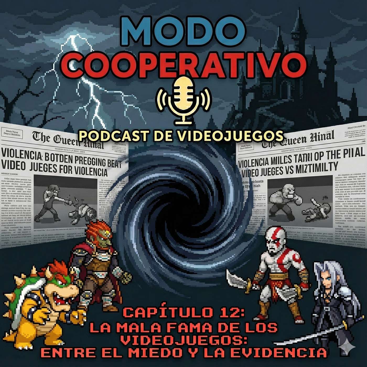 Episodio 12: La mala fama de los videojuegos: entre el miedo y la evidencia episode artwork