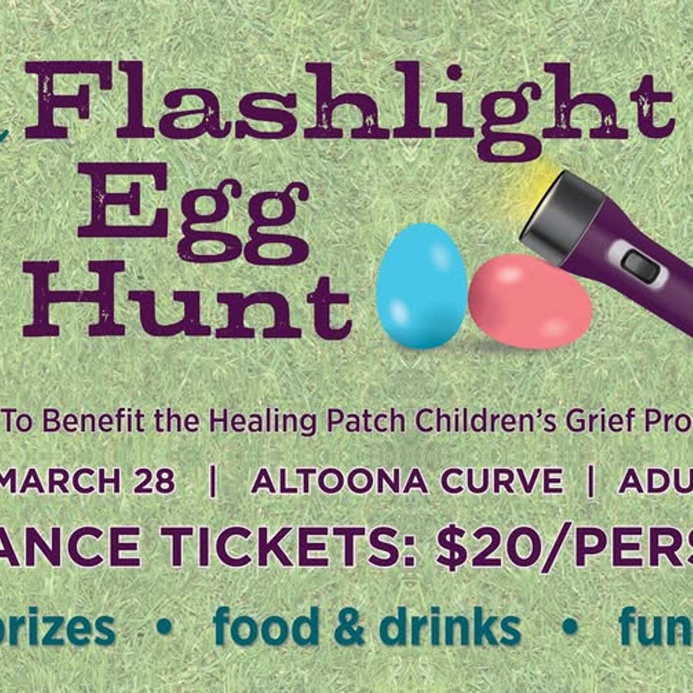 A Flashlight Egg Hunt Benefits The Healing Patch Children’s Grief Program episode artwork