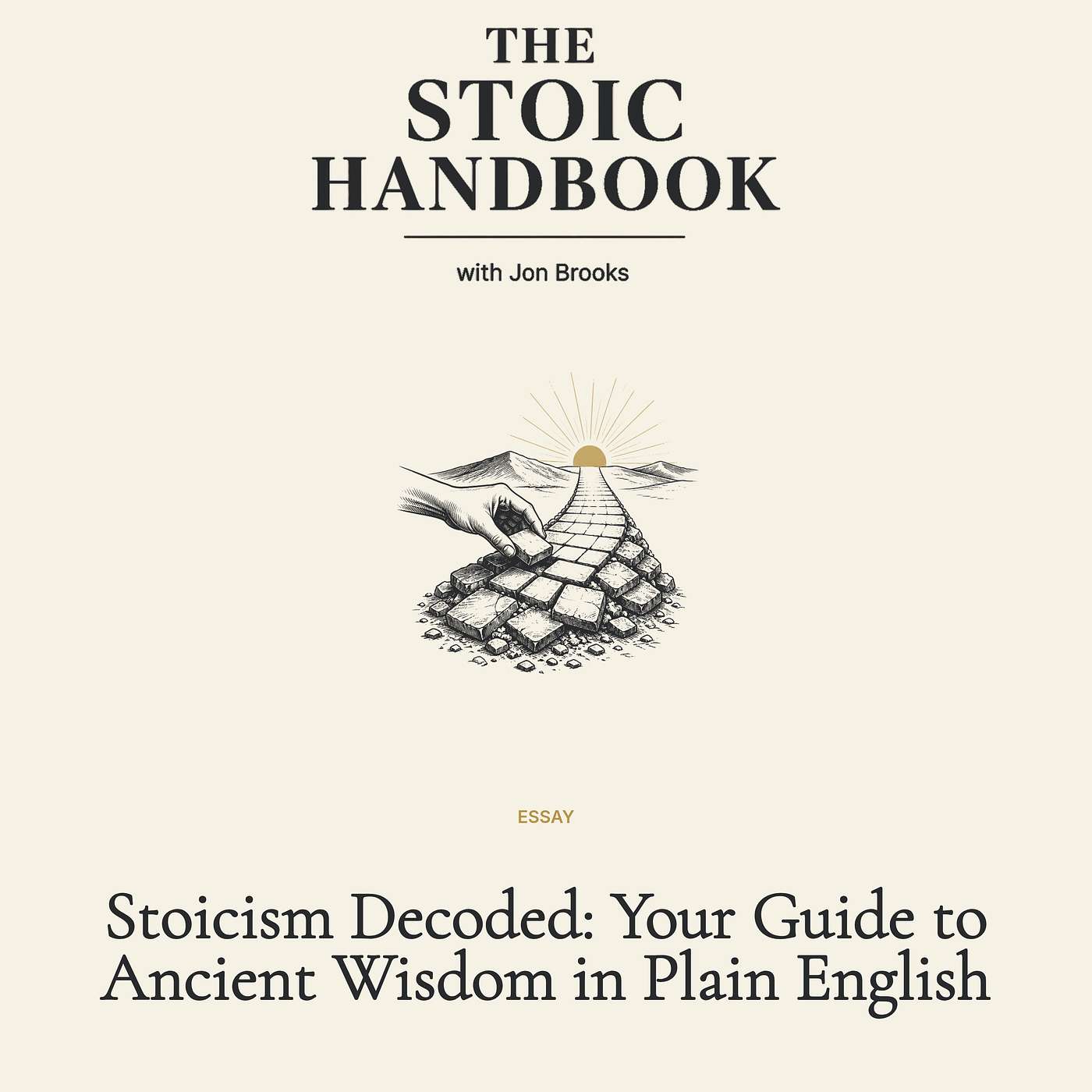 Stoicism Decoded: Your Guide to Ancient Wisdom in Plain English episode artwork